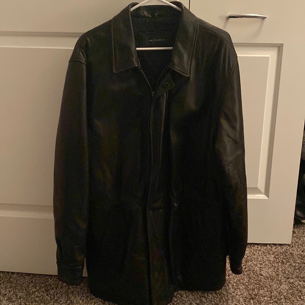 Medium- Jim and MaryLou Leather Jacket
